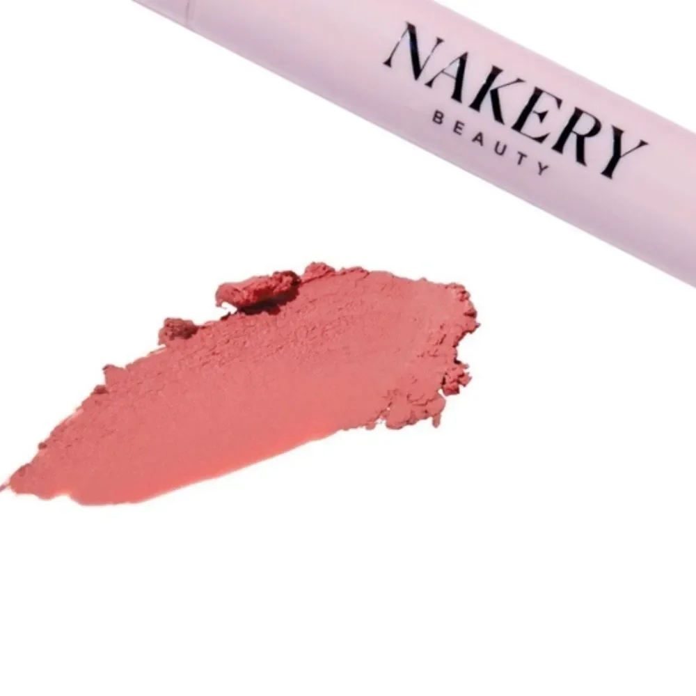 Nakery Beauty Duo: Plumping Lip Treatment + Peptide Liner/Lipstick Combo, NEW